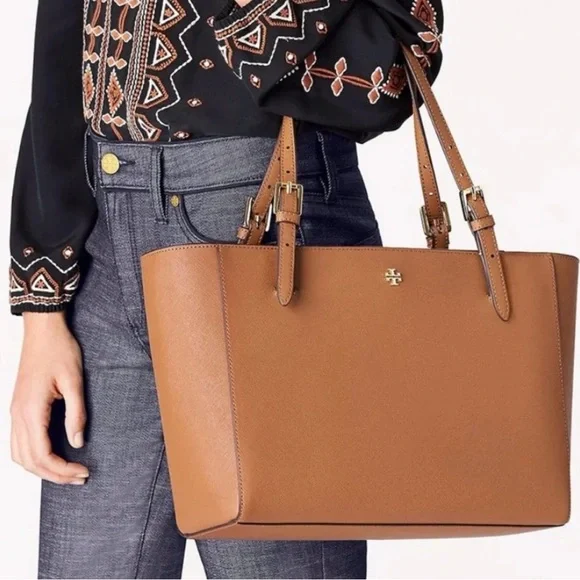 Tory Burch York Large Leather Tote - Picture 2 of 7